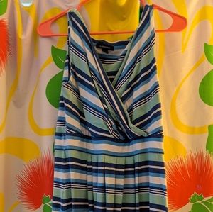 Lands End fit and flare dress size M